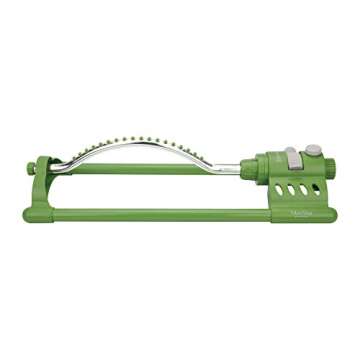 Martha Stewart MTS-OSPR18M 4295-Square Foot Oscillating Sprinkler w/ 18 Precision Nozzle Holes, Martha Stewart Gardening