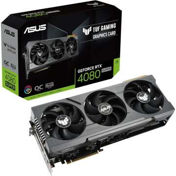 ASUS TUF Gaming RTX 4080 Super OC Edition Graphics Card - 16GB GDDR6X