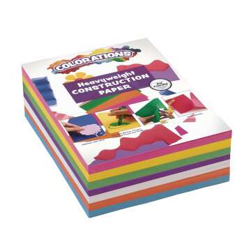 🎨 "Colorations Construction Paper for Kids - 600 Sheets of 9"X12" Heavy-Duty Craft Paper"