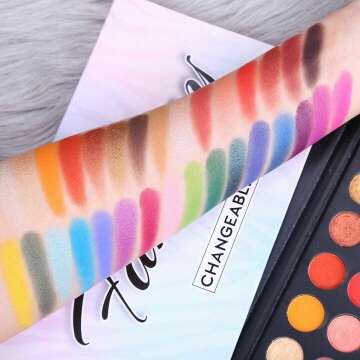 Highly Pigmented Eye Makeup Palette