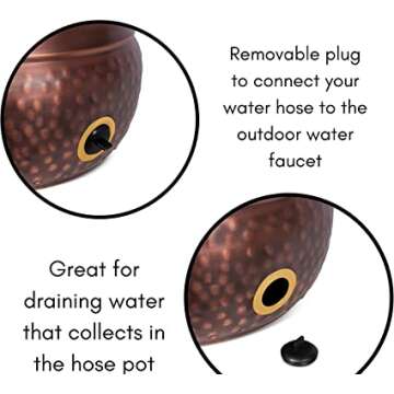 BIRDROCK Home Hose Holder