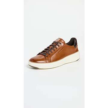 Cole Haan Men's Grandpro Topspin Sneaker, British Tan, 10.5