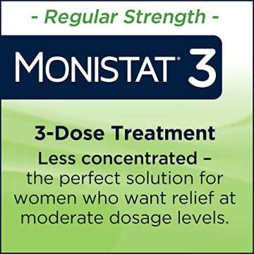 Monistat 3 Day Yeast Infection Treatment for Women, 3 Miconazole Suppository Inserts & External Monistat Anti-Itch Cream Bundle