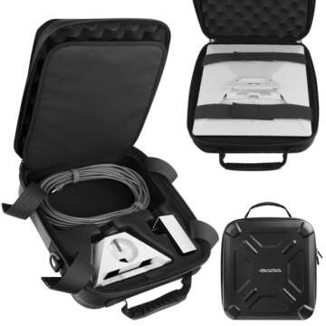 Ultra-Light Waterproof EVA Case for Starlink Mini | Shockproof & Dual Carry Options