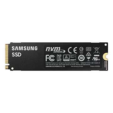 SAMSUNG 980 PRO 500GB PCIe 4.0 NVMe M.2 SSD V NAND Technology MZ V8P500BW