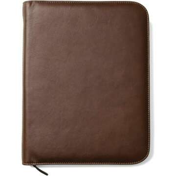 Italian Leather Executive Padfolio