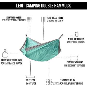 Legit Camping Hammock