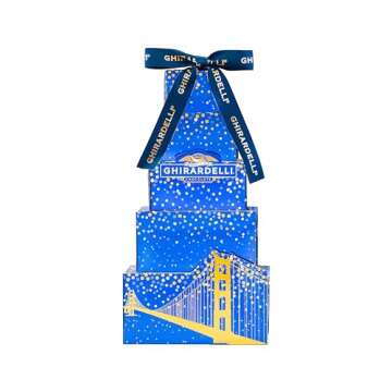 The Ghirardelli Chocolate Gift Tower by Wine Country Gift Baskets