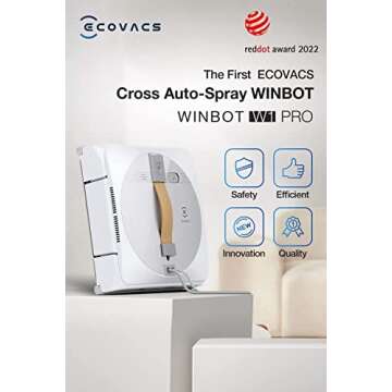 ECOVACS Winbot W1 Pro: Smart Window Cleaning Robot with Advanced Tech