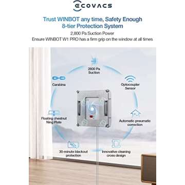 ECOVACS Winbot W1 Pro Smart Window Cleaner Robot