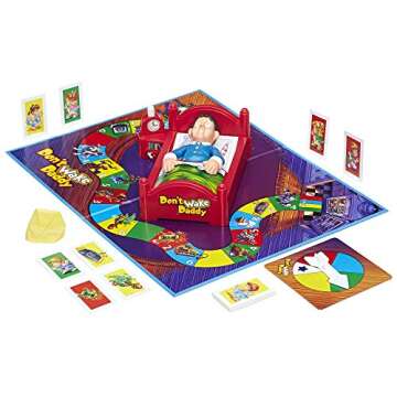 Hasbro Gaming Don't Wake Daddy Preschool Board Game for Kids Ages 3 and Up (Amazon Exclusive)