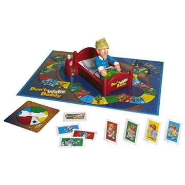 Hasbro Gaming Don't Wake Daddy Preschool Board Game for Kids Ages 3 and Up (Amazon Exclusive)