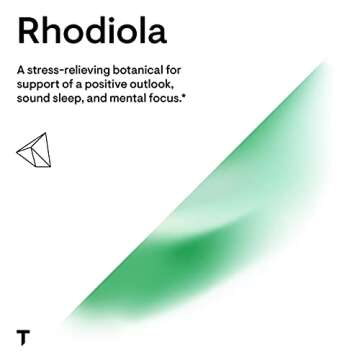 THORNE Rhodiola - Botanical Supplement for Stress Relief - Enhances Sleep, and Mental Focus - 60 Capsules