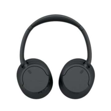 Sony WH-CH720NB Noise Canceling Wireless Bluetooth Headphones - Built-in Microphone - up to 35 Hours Battery Life and Quick Charge - Matte Black