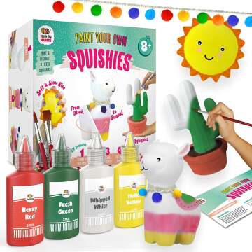 Paint Your Own Alpaca Squishies Kit