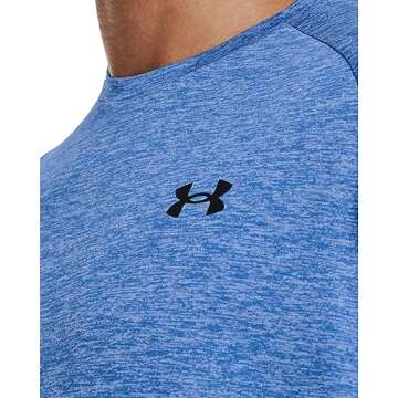 Under Armour Men's Tech 2.0 T-Shirt - Water/Black