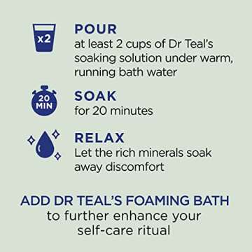 Dr Teal's Epsom Salt Soak - Relaxation & Relief