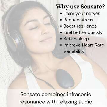 Sensate Relaxation Device for Stress Relief and Calm