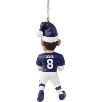 NFL Daniel Jones Elf Player Ornament - Giants