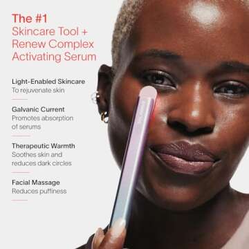 Solawave 4-in-1 Radiant Renewal Wand & Serum Bundle for Glowing Skin