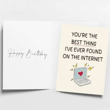 WowBefun Birthday Card for Husband