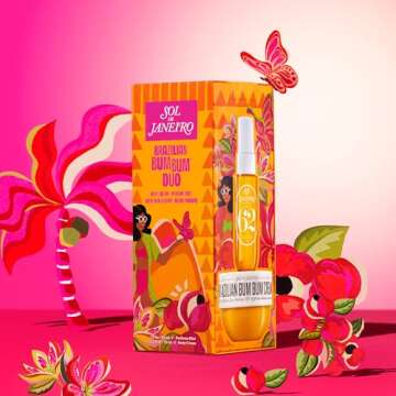 SOL DE JANEIRO Brazilian Bum Bum Duo Gift Set | Brazilian Bum Bum Cream 75 mL & Cheirosa 62 Perfume Mist 30 mL Mini Discovery Set