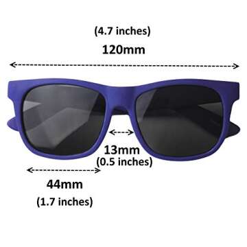 Vintage Infant Sunglasses with UV Protection for Kids