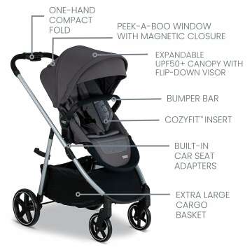 Britax Willow Grove SC Baby Travel System - Safe & Stylish