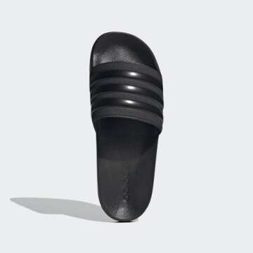 Adidas Core Black Unisex Shower Slide Sandals 12