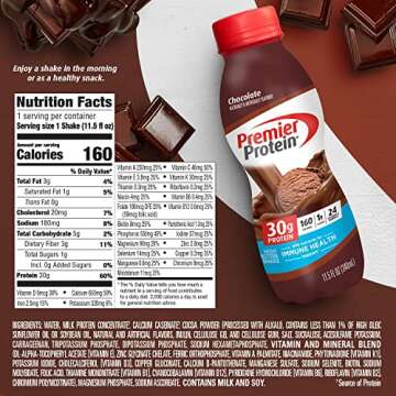 Premier Protein Chocolate Shake - Pack of 12