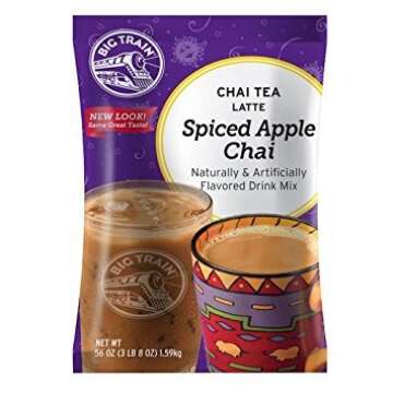 Big Train Apple Spiced Chai Tea Latte Mix - 3.5 lb. Bag