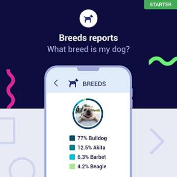 Koko Genetics Starter DNA Test for Dogs, Analyzes & Identifies 400+ Breeds and Offers 25+ Genetic Traits and Ancestry Reports, Lifetime Updates Included