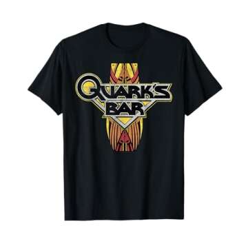 Star Trek: Deep Space Nine Quark's Bar Vintage Logo T-Shirt