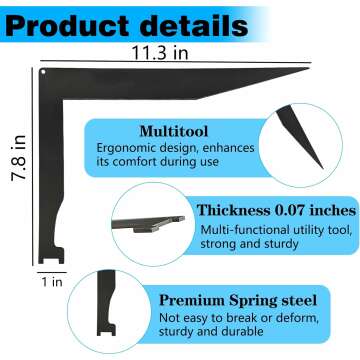 2024 Firefighter Swipe Tool & Multi-Function Pry Bar