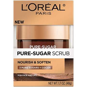 L’Oréal Paris Pure Sugar Scrub Nourish and Soften, 1.7 oz.