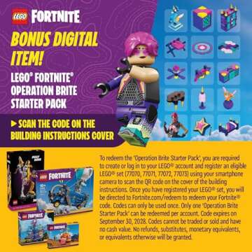 LEGO Fortnite Battle Bus - Collectible Fortnite Toy for Kids, Boys and Girls, Ages 10+ - Pretend Play Set with 9 Minifigures from Video Game - Gift Ideas for Fans - 77073