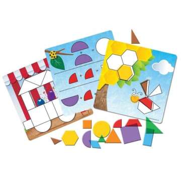 Learning Resources LER1762 Shapes - Don't Bug Me - Geometry Activity Set, Multicolor