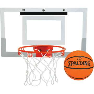 Spalding Slam Jam Over-the-Door Basketball Hoop