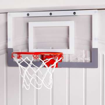 Spalding Slam Jam Over-the-Door Basketball Hoop