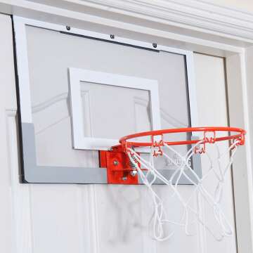 Spalding Slam Jam Over-the-Door Basketball Hoop