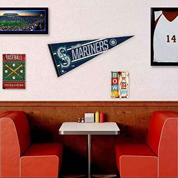 WinCraft Seattle Baseball Large Pennant