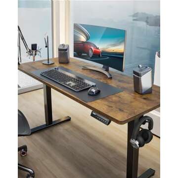 ErGear Height Adjustable Electric Standing Desk for Home Office