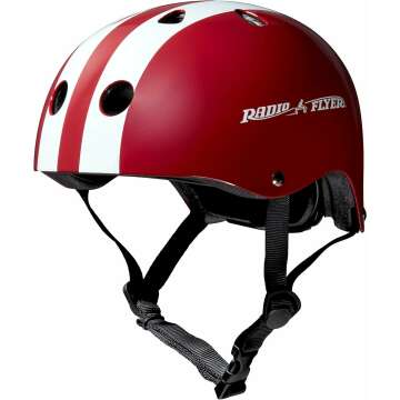 Radio Flyer Kids Bike Helmet - Safe & Stylish for Ages 2-5