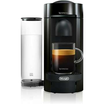 De'Longhi Nespresso Vertuo Plus Coffee & Espresso Machine - Ink Black