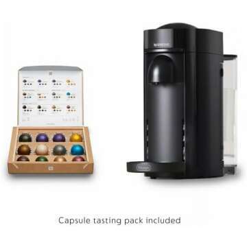 De'Longhi Nespresso Vertuo Plus Coffee Machine - Black