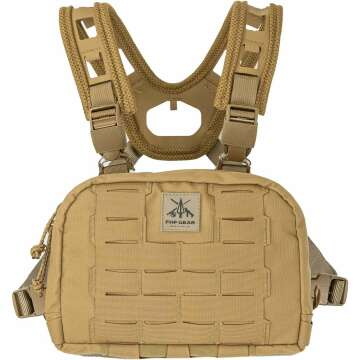 FHFGEAR Chest Rig - GEN2 in Coyote Brown