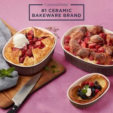 CorningWare Ceramic Bakeware Set - 6 Piece