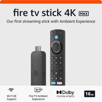 Fire TV Stick 4K Max - Ultimate Streaming Experience