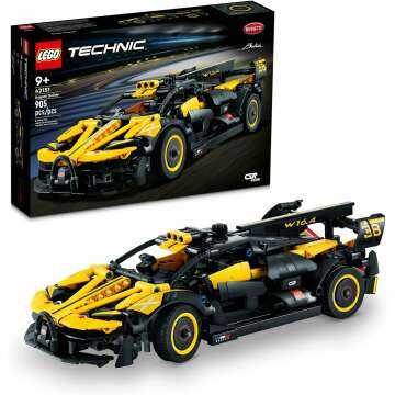 LEGO Technic Bugatti Bolide Race Car Building Set - Perfect Gift for Kids