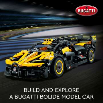 LEGO Technic Bugatti Bolide Race Car Set for Kids